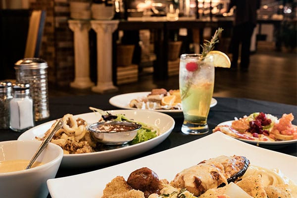 Italian meals served at Novo Cafe