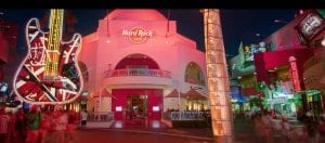The Hard Rock Cafe on Universal CityWalk