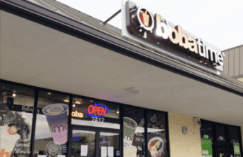 It's Boba Time Burbank front store