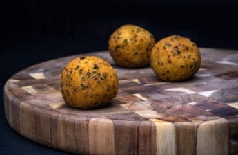 Sea Food Potato Ball at Portos Bakery in Magnolia Park, Burbank