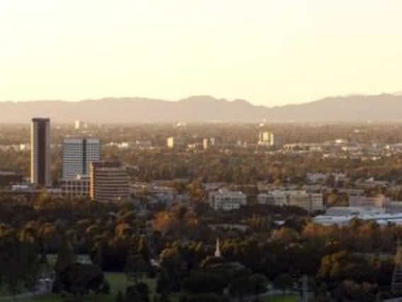 Burbank California View