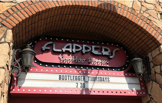 Flappers Comedy Club Entrance