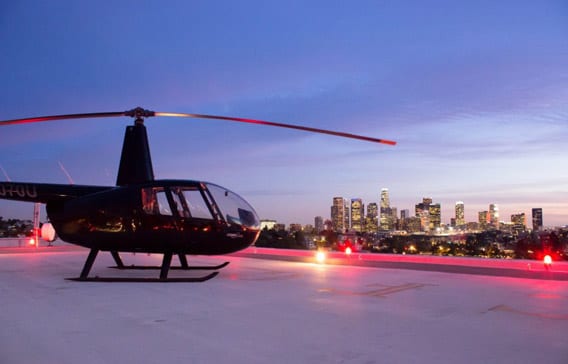 Orbic Air Helicopter Ride in the Evening