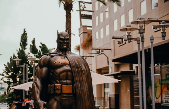 DC Teams with Visit Burbank to Unveil Larger-Than-Life Batman Statue -  Visit Burbank