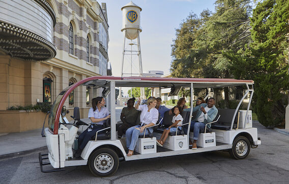 Warner Bros Tour Cart