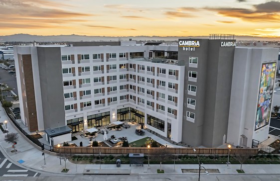 North-East Exterior View of Cambria Hotel Burbank Airport