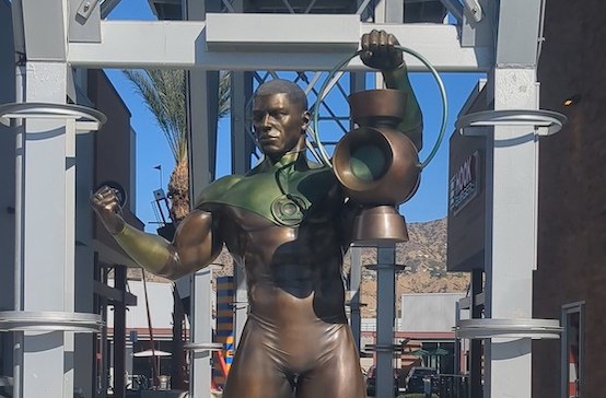 DC’s Green Lantern John Stewart Arrives in Burbank